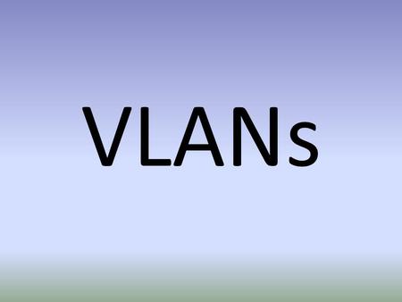 VLANs. Current Setup Why VLAN? Allows DL Codec connections anywhere in your building Don’t have to purchase separate switches for your codec network.