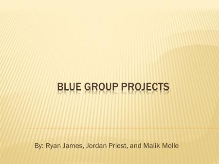 By: Ryan James, Jordan Priest, and Malik Molle.  The Civil War revolved around slavery. People in the North, wanted slavery to stop, but the people in.