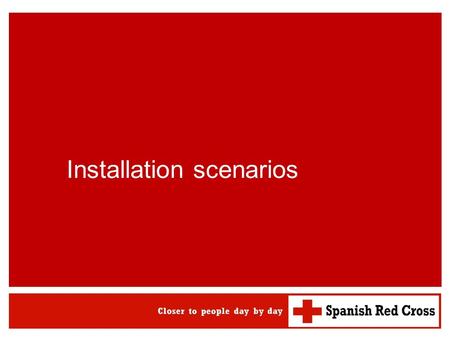 Installation scenarios. WATSAN M15 ERU 2 Installation scenarios WATSAN M15 ERU 3 SUMMARY OF EQUIPMENT 5 Water pumps (abstraction). Maximum pumping capacity.