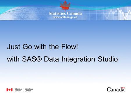 with SAS® Data Integration Studio