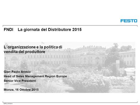 FNDI La giornata del Distributore 2015