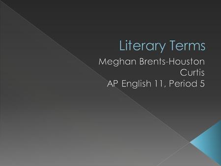 Defined simply as “teaching,” something that is didactic is intended to teach, especially dealing with ethnic or moral lessons  Farenheit 451 is a didactic.