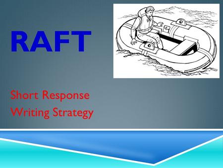 Short Response Writing Strategy