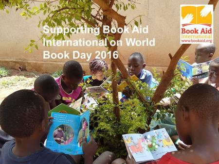 Supporting Book Aid International on World Book Day 2016.