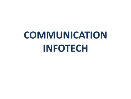 COMMUNICATION INFOTECH. BTS COMMISSIONING Switch of the bts cabinet & disconnect a bts connectors from DDF before offline start Disconnect the bts connection.