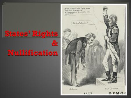  Country in 3 sections  Country pulled into 3 sections Northeast, South, & West Northeast, South, & West  Regions argued over 3 economic issues land.