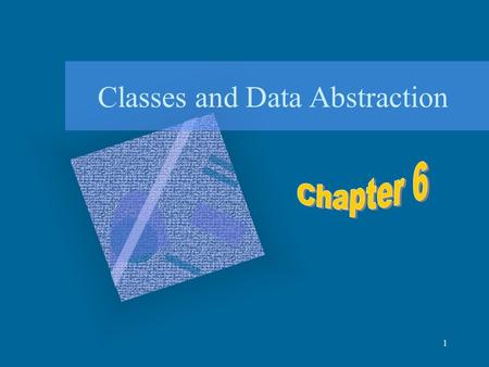 1 Classes and Data Abstraction 2 Objectives Understand encapsulation and data hiding Understand data abstraction and Abstract Data Types (ADTs) Create.