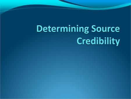 What Does Credible Mean? Oxford English Dictionary: Worthy of belief or confidence; trustworthy, reliable. A credible web source is one that is current,