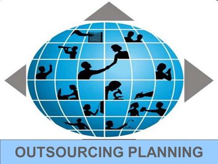 OUTSOURCING PLANNING. Group Members Sumeet Rao 39 Aastha Salaskar 59 Krunal Madia 58 Dhanashree Kalamkar 18 Ritesh Karunakar 19.