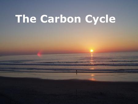 The Carbon Cycle. Carbon Dioxide and Carbonate system Why is it important? 1. Regulates temperature of the planet 2. Important for life in the ocean 3.