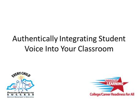 Authentically Integrating Student Voice Into Your Classroom