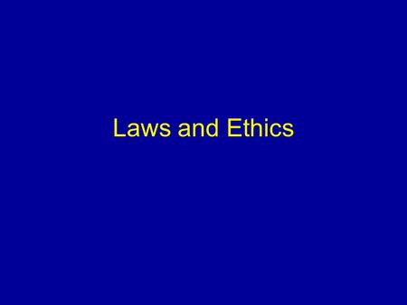 Laws and Ethics. Highlights and Questions Law –Licensing, seditious libel and contempt –First amendment. Attempts to limit first amendment rights (Alien.