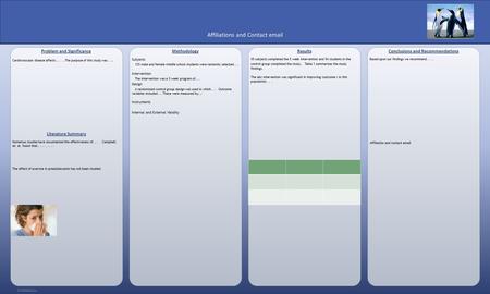 QUICK DESIGN GUIDE (--THIS SECTION DOES NOT PRINT--) This PowerPoint 2007 template produces a 36”x60” professional poster. It will save you valuable time.