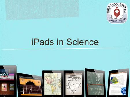 IPads in Science. Introductions Melissa Lander Educational Technology.