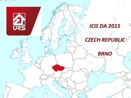 ICIS DA 2015 CZECH REPUBLIC BRNO. When? Where? SUNDAY 7th June 2015 - WEDNESDAY 10th June 2015 BRNO Barceló Brno Palace Hotel Address: Šilingrovo námestí.