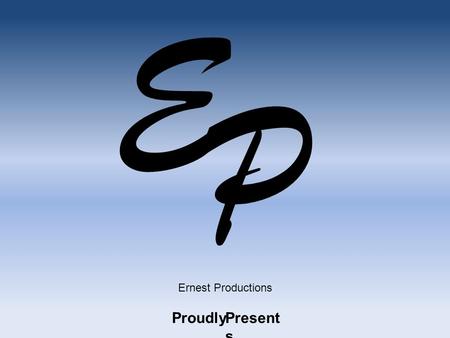 E P Ernest Productions ProudlyPresent s, In 1928 the DE Havilland Company of England incorporated a subsidiary company in Canada. The small company,