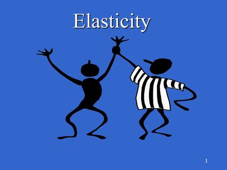 1 Elasticity 2 “Demand Shifters” [TIMER] 1. Taste [direct] 2. Income [normal-direct] [inferior-inverse] 3. Market Size [number of consumers-direct] 4.