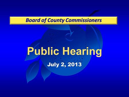 Public Hearing July 2, 2013. Background Proposed Code Revisions Action Requested Holden Heights Ordinance Update.