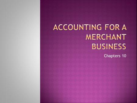 Chapters 10.  Partnership  A business with two or more owners combining their assets and skills  Partner  Each member/owner of a partnership.