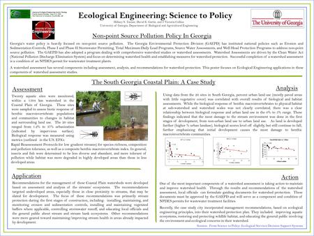 Rapid Bioassessment Protocols for low gradient streams) for species richness, composition and pollution tolerance, as well as a composite benthic macroinvertebrate.