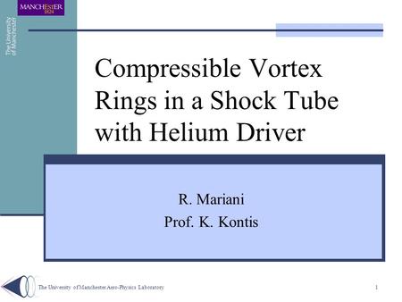 Compressible Vortex Rings in a Shock Tube with Helium Driver