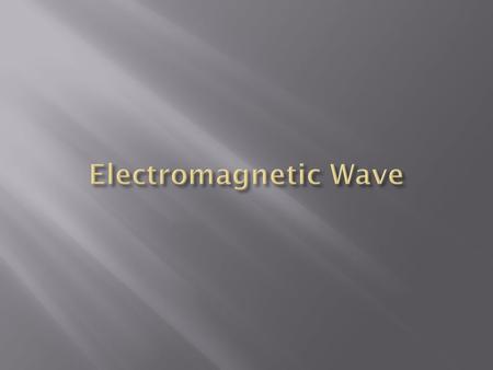 So far, we have considered plane waves in an infinite homogeneous medium. A natural question would arise: what happens if a plane wave hits some object?