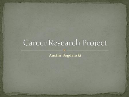 Austin Bogdanski. Computer hardware engineers research, design, develop, and test new computers and components such as processers, memory devices, circuit.