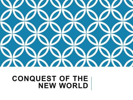 CONQUEST OF THE NEW WORLD. TERMS TO KNOW FROM THIS LECTURE: Black Legend Conquistador Cacique Hernán Cortes Bartolome de las Casas Taino Requerimiento.