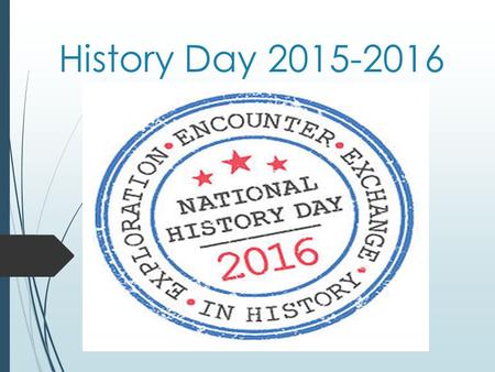 History Day 2015-2016.