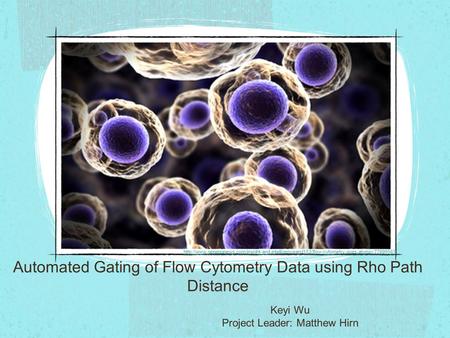 Automated Gating of Flow Cytometry Data using Rho Path Distance