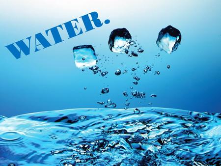 WATER.. Introduction 1ºWhat is water? 2ºThe water cycle 3ºWater and living things.