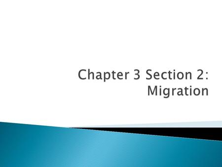 Migration Immigrants Urbanization Rural Urban The movement of people from one place or region to another People who move into one country from another.