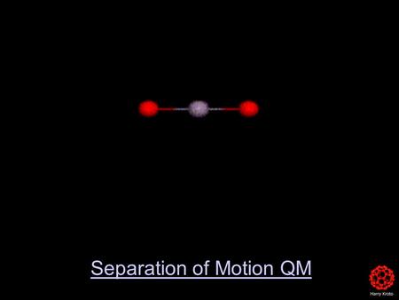 Separation of Motion QM. Separation Vibration Rotation.