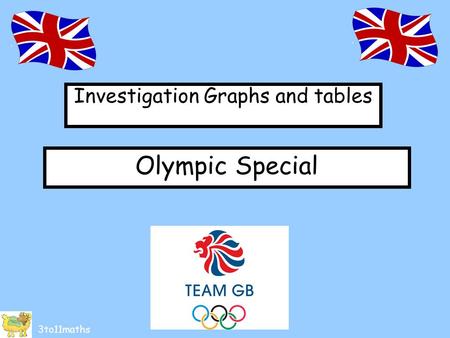 Investigation Graphs and tables