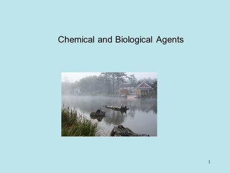 1 Chemical and Biological Agents. 2 Introduction  Most occupational diseases such as asbestosis, silicosis, various types of dermatitis, spills, and.