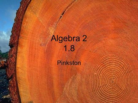 Algebra 2 1.8 Pinkston SAT Question Which of the following is equal to ?