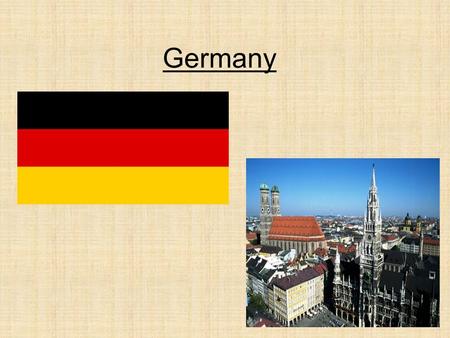 Germany.  Location Germany is a country in west-central europe stretching from the alps, It´s capital is berlin. The territory of Germany covers 357,021,