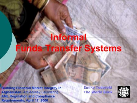 Informal Funds Transfer Systems