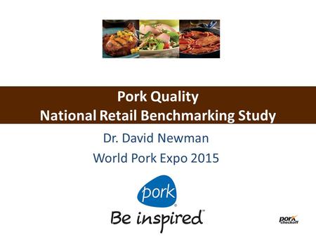 Pork Quality National Retail Benchmarking Study