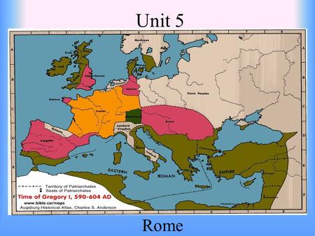 Unit 5 Rome. Chapter 14: Roman Beginnings & Republic 1.The first group of people to establish a civilization in Rome were the Etruscans. 2.The Etruscans.