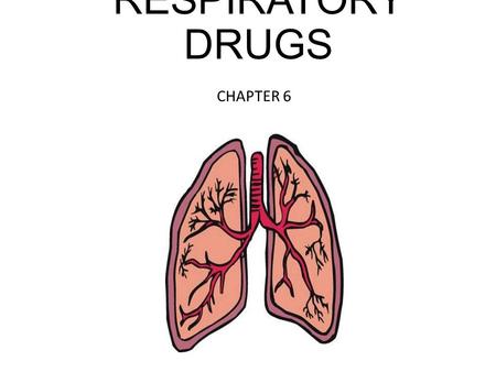 RESPIRATORY DRUGS CHAPTER 6. ANTITUSSIVES -The cough reflex occurs when receptors in the airway send impulses to the brainstem and cause contraction of.