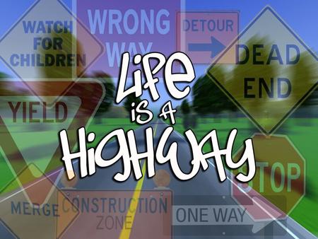 The Bible is full of stories of people who faced “DETOURS.” See if you can answer the following questions about some of these DETOURS.