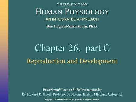 Reproduction and Development