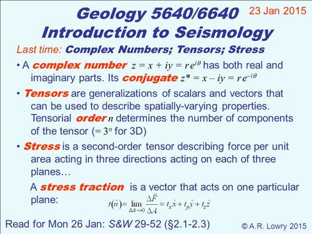 Introduction to Seismology