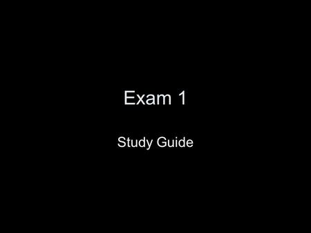 Exam 1 Study Guide. 1. Sioux Indian chief, killed George Custer, was later killed by other Indians.