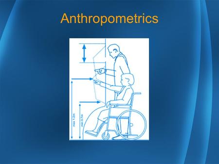 Anthropometrics. Standing Working Heights Sitting Working Heights Reaches Gender Strength Differences Postural Strength Differences.