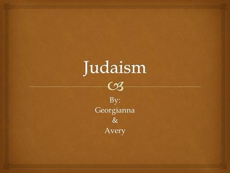 By:Georgianna&Avery.  The Holocaust was a traumatic event in Jewish history. It was where a man named Adolf Hitler decided to take away certain rights.