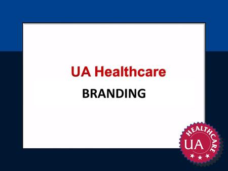 1 BRANDING. 2 Background SPM pursued rigorous brand process Interviewed hundreds of AHSC people Conducted community market research Tested enterprise.