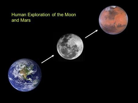 Human Exploration of the Moon and Mars. Launch configuration.