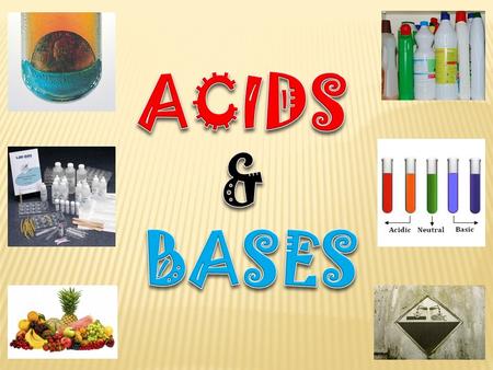 What are Acids? An acid is any compound that yields hydrogen ions (H + ) or hydronium ions (H 3 O + ) when dissolved in water. Hydronium ions are really.